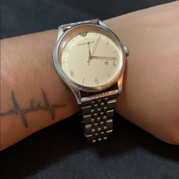 Men’s Emporio Armani 1881 Stainless Steel Watch - Picture 6 of 7